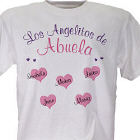 Angelitos de mi Corazon Camiseta o Playera Personalizada